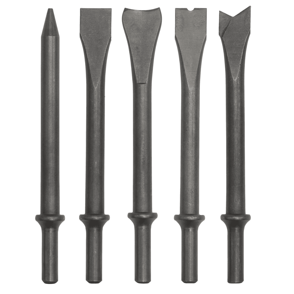 Air Hammer Chisel Set 170mm 5pc Model No- SA11C