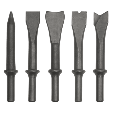 Air Hammer Chisel Set 120mm 5pc Model No- SA12C