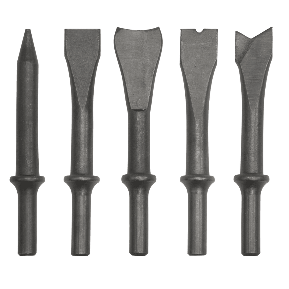 Air Hammer Chisel Set 120mm 5pc Model No- SA12C