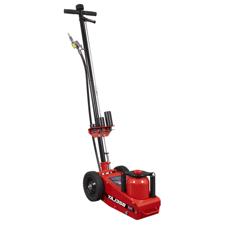 Air Operated Single Stage Trolley Jack 35 Tonne : Model No- YAJ35B