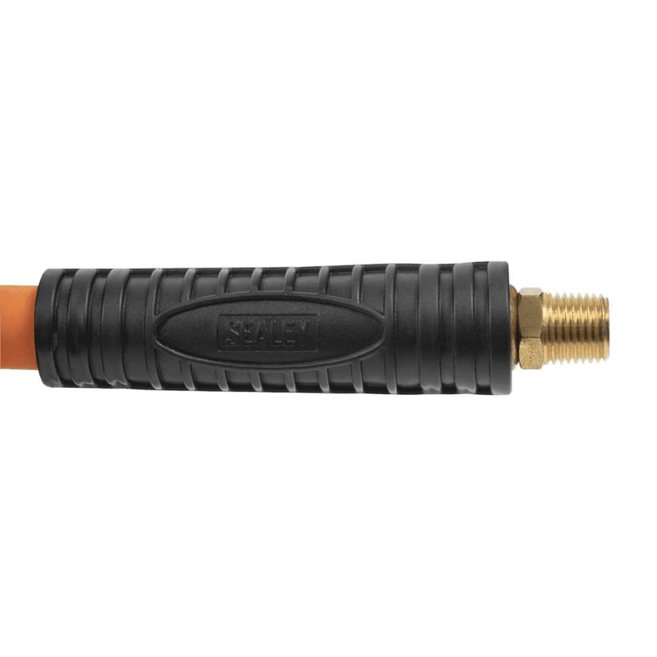 15m Retractable High-Visibility Hybrid Air Hose with Metal Reel 10mm ID Model No- SA841HY