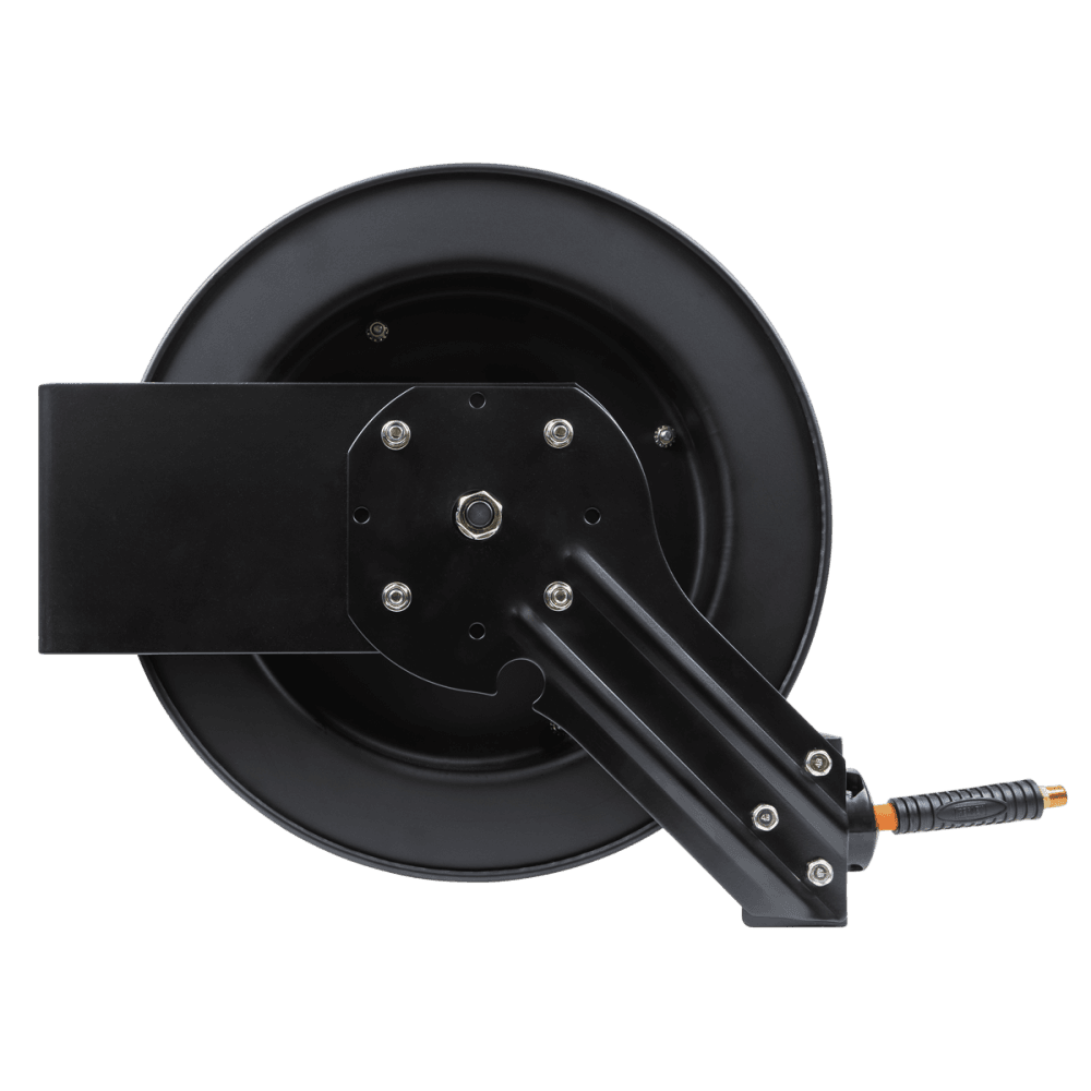 15m Retractable High-Visibility Hybrid Air Hose with Metal Reel 10mm ID Model No- SA841HY