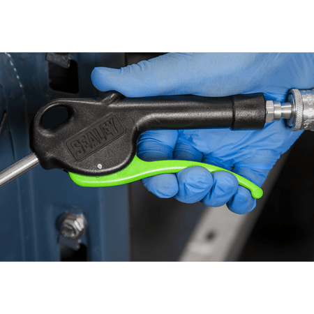 Premier Air Blow Gun with Angled Lance 1/4"BSP Air Inlet 100 x 8mm : Model No- SA9230