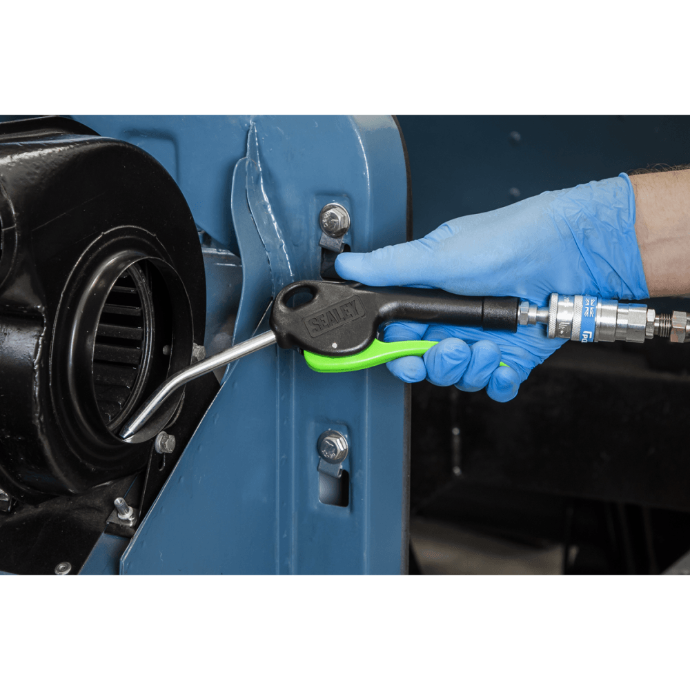 Premier Air Blow Gun with Angled Lance 1/4"BSP Air Inlet 100 x 8mm : Model No- SA9230