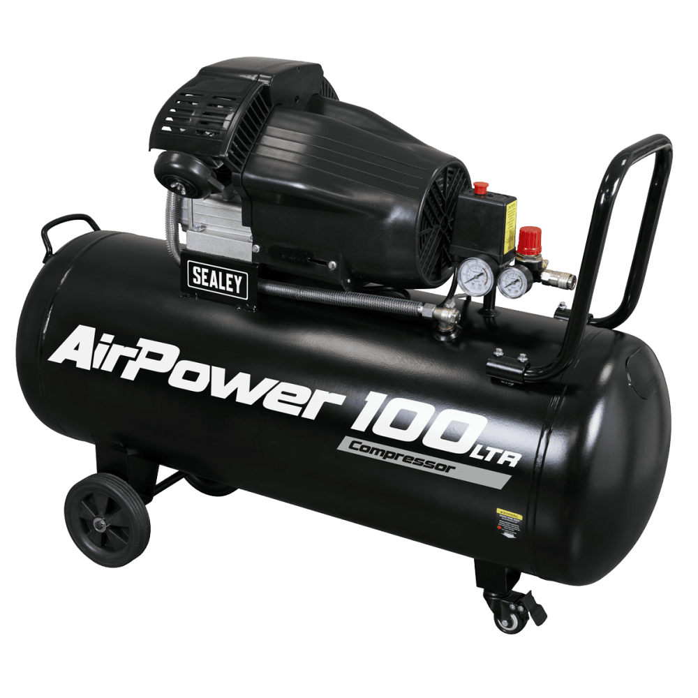 100L V-Twin Direct Drive Air Compressor 3hp Model No- SAC10030VA