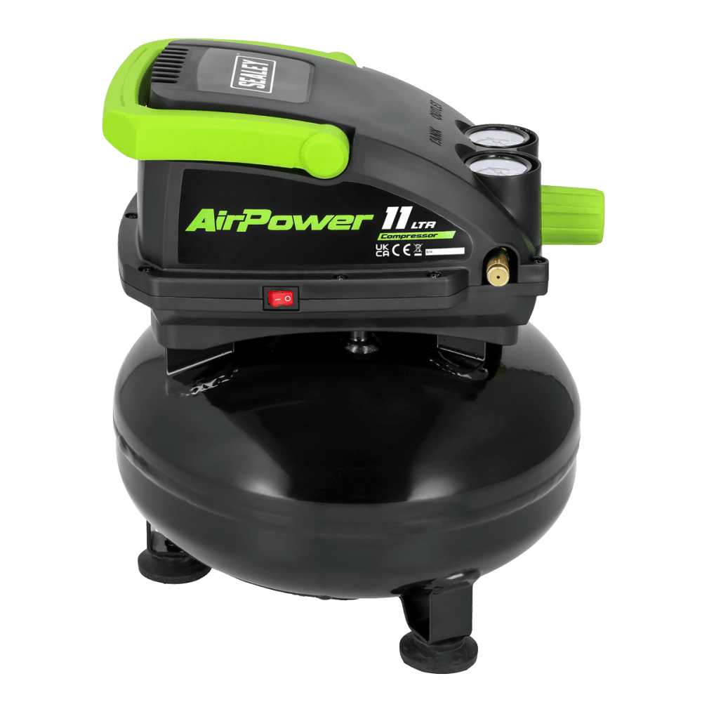 11L Oil Free Direct Drive Air Compressor 0.5hp Model No- SAC1100