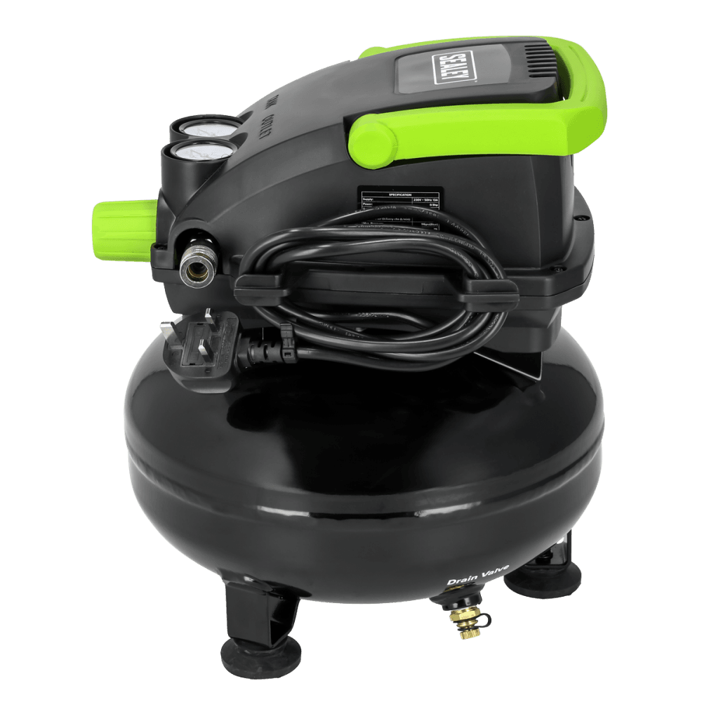 11L Oil Free Direct Drive Air Compressor 0.5hp Model No- SAC1100
