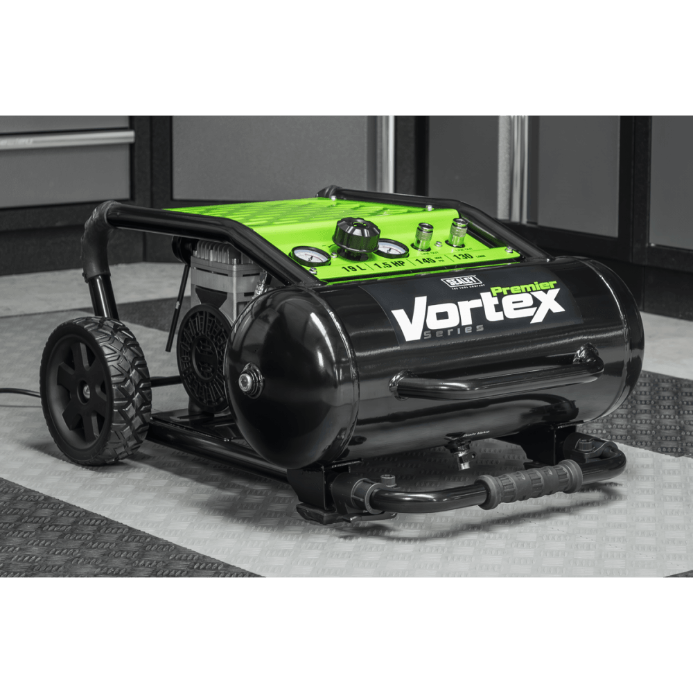 19L Oil Free Direct Drive Air Compressor 1.5hp Model No- SAC1900