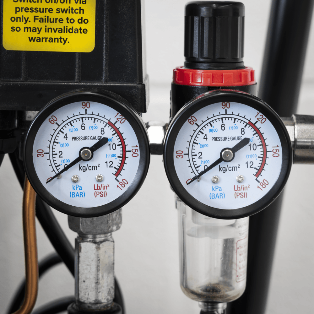 50L Low Noise Oil Free Direct Drive Air Compressor 2 x 2hp Model No- SAC5001S