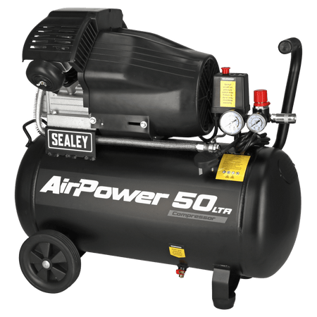 50L V-Twin Direct Drive Air Compressor 3hp Model No- SAC5030VA