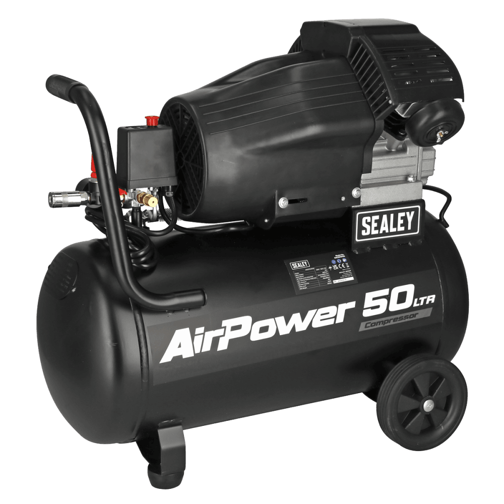 50L V-Twin Direct Drive Air Compressor 3hp Model No- SAC5030VA