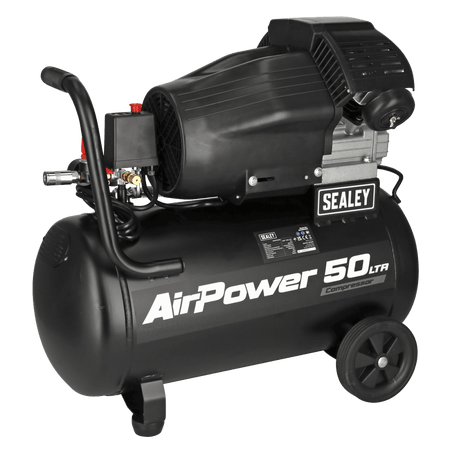 50L V-Twin Direct Drive Air Compressor 3hp Model No- SAC5030VA