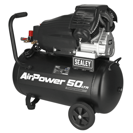 50L V-Twin Direct Drive Air Compressor 3hp Model No- SAC5030VA