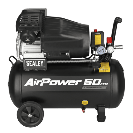 50L V-Twin Direct Drive Air Compressor 3hp Model No- SAC5030VA
