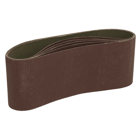 76 x 457mm Sanding Belt 240Grit - Pack of 5 Model No- SB240457
