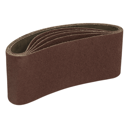76 x 457mm Sanding Belt 60Grit - Pack of 5 Model No- SB60457