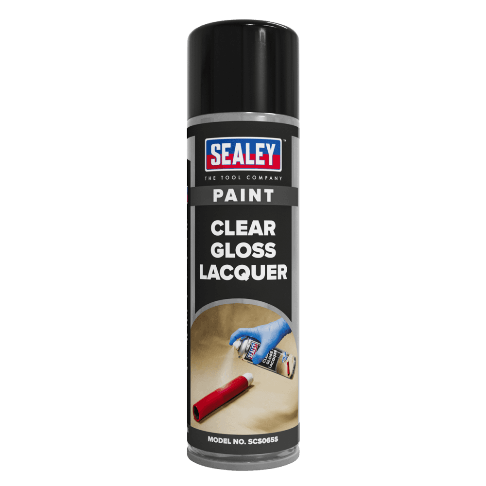 Gloss Lacquer 500ml, Clear - Pack of 6 Model No- SCS065
