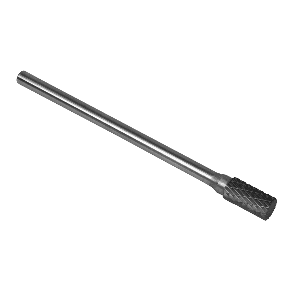 Tungsten Carbide Rotary Burr Extra-Long Cylindrical Front End Cut 10mm Model No- SDB01XL