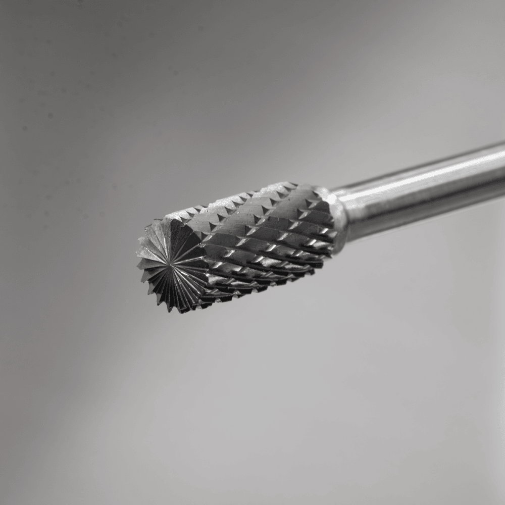 Tungsten Carbide Rotary Burr Extra-Long Cylindrical Front End Cut 10mm Model No- SDB01XL