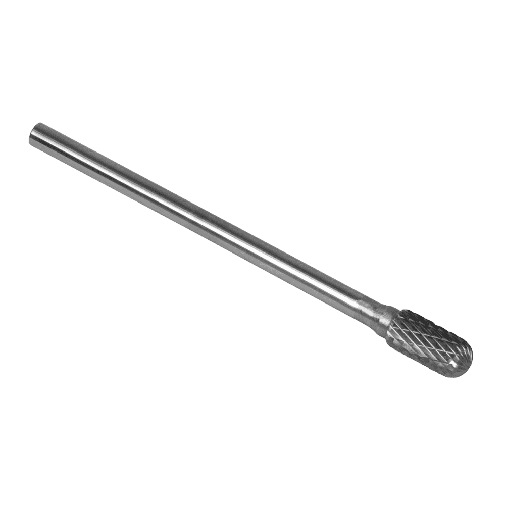 Tungsten Carbide Rotary Burr Extra-Long Cylindrical Ball Nose 10mm Model No- SDB02XL
