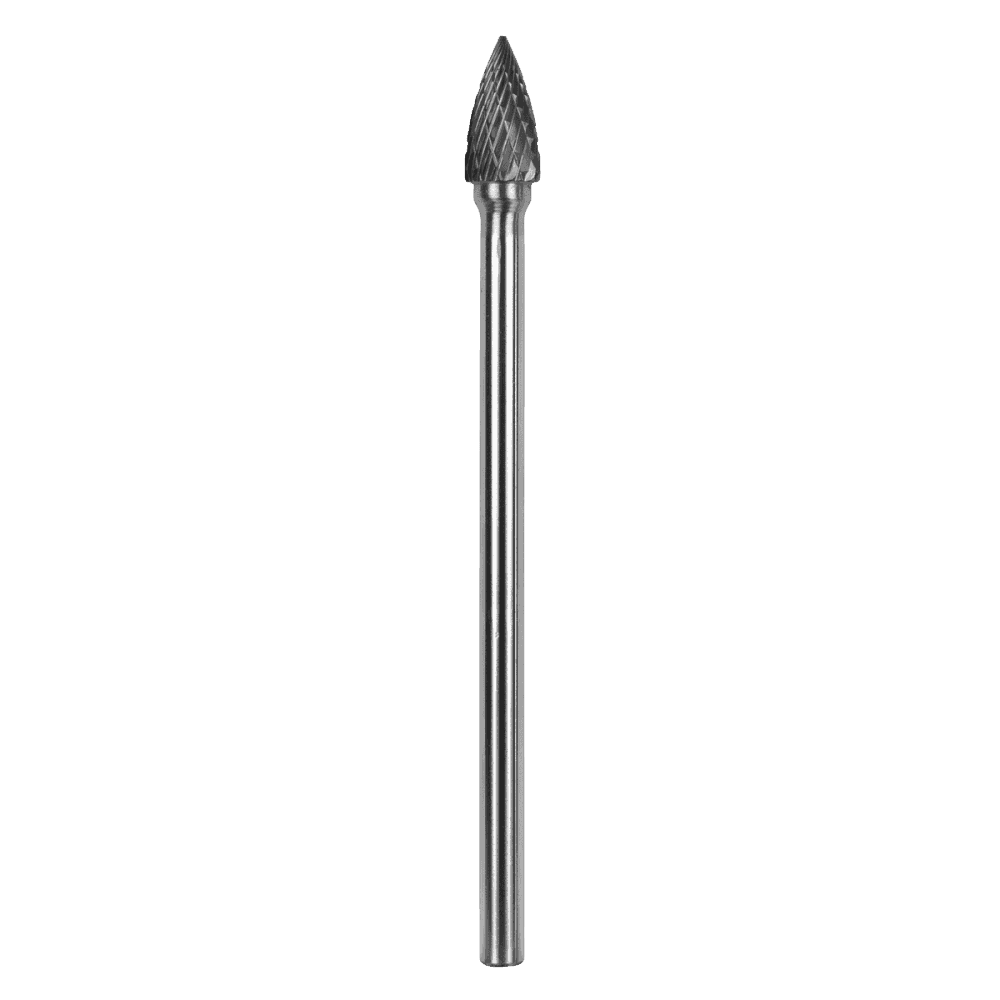 Tungsten Carbide Rotary Burr Extra-Long Arc Pointed Nose 10mm Model No- SDB03XL