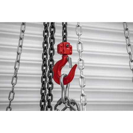 Portable Adjustable Gantry Crane with Geared Trolley Combo 1 Tonne Model No- SG1000KITG