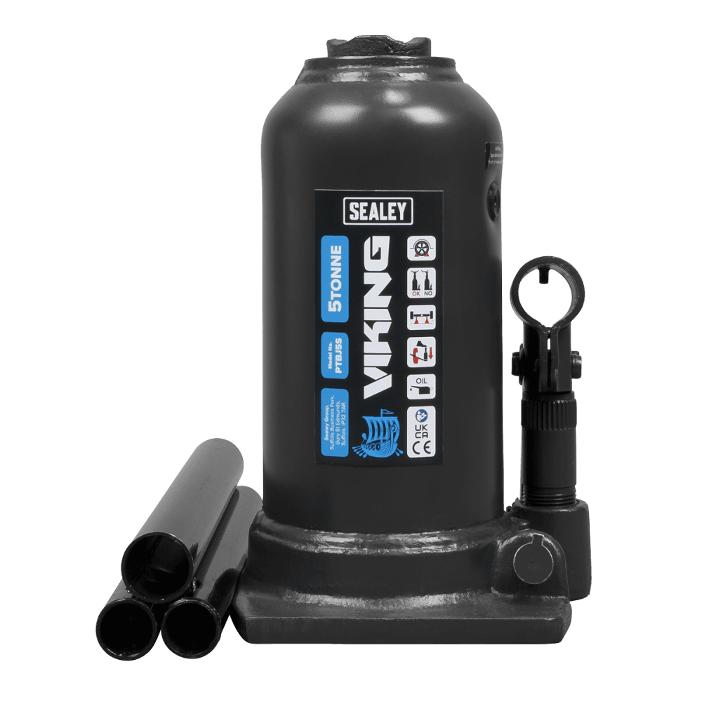 Viking Telescopic Bottle Jack 5 Tonne Model No- PTBJ5S