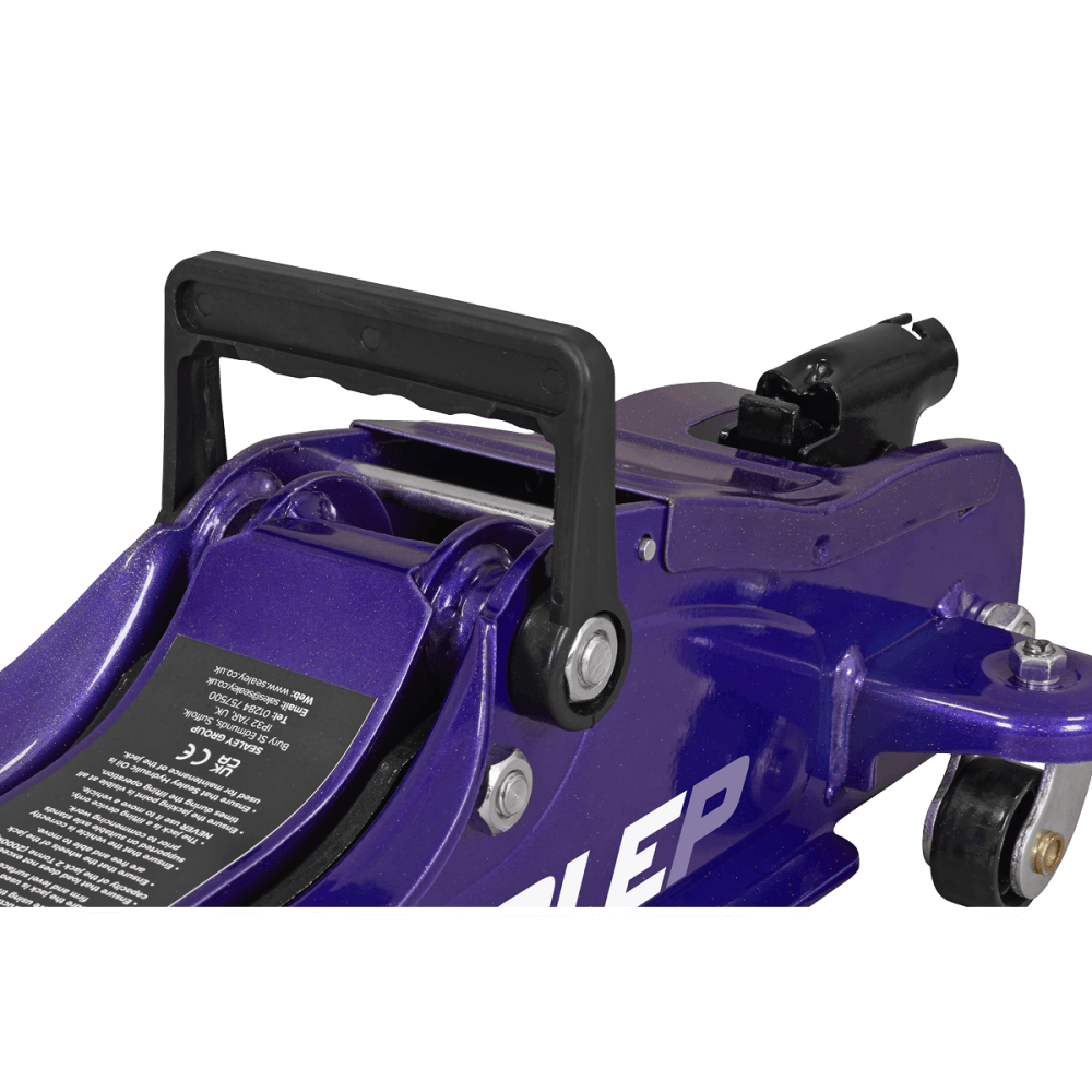 Low Profile Short Chassis Trolley Jack 2 Tonne - Purple Model No- 1020LEP