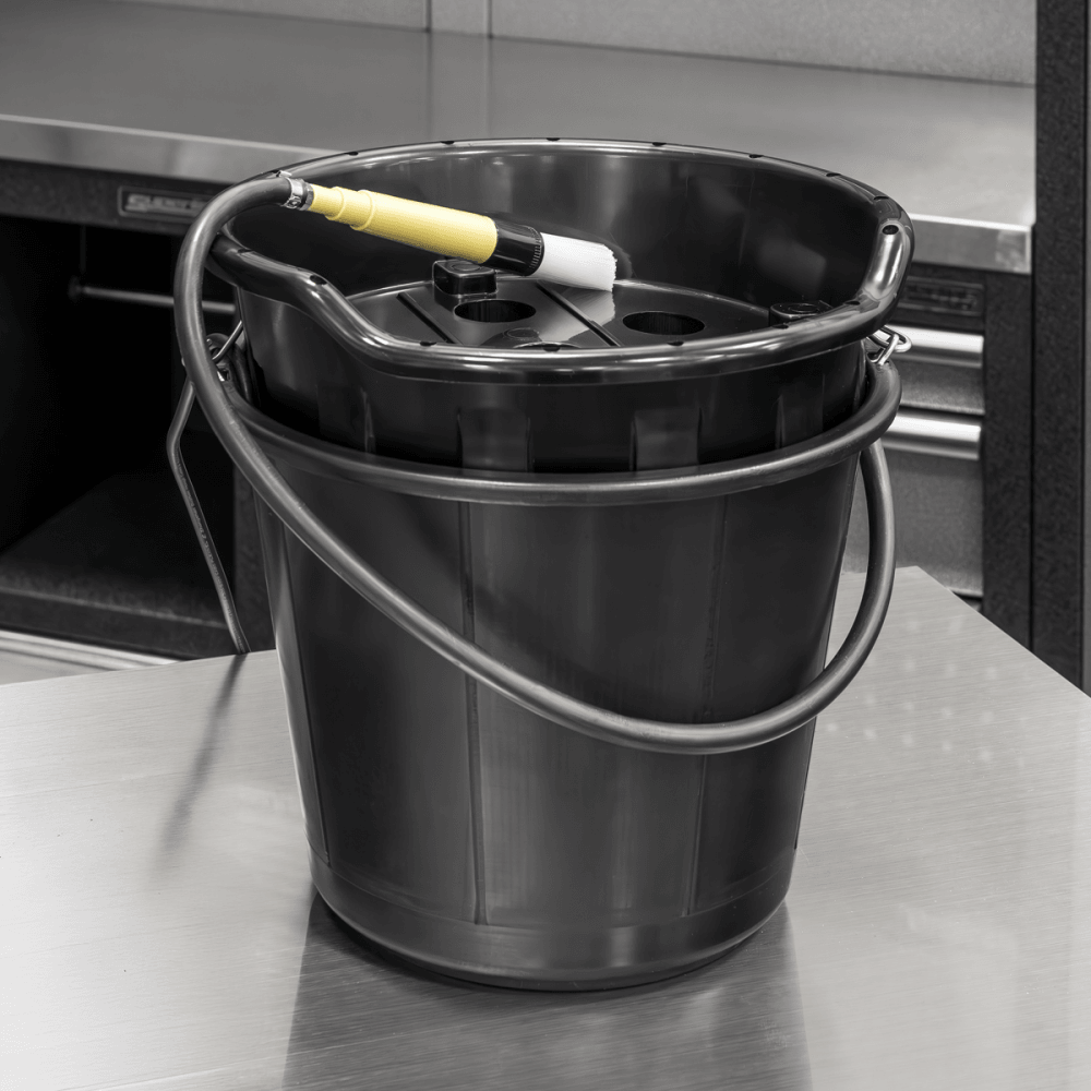 Portable Parts Washer Bucket with Brush 14L Model No- SM220