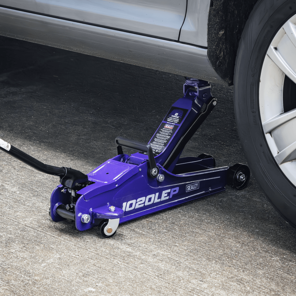 Low Profile Short Chassis Trolley Jack 2 Tonne - Purple Model No- 1020LEP
