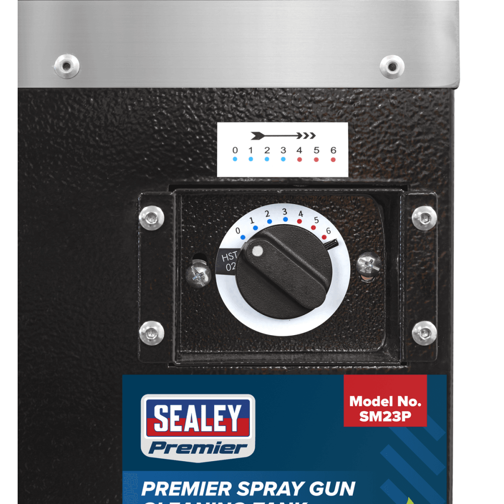 Premier Spray Gun Cleaning Tank 2 Gun Capacity Model No- SM23P