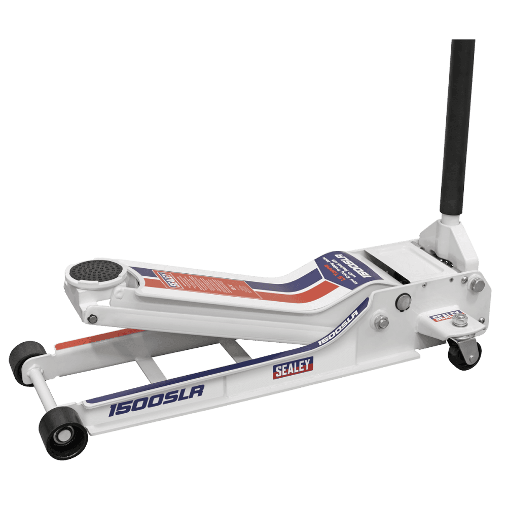 Low Profile Long Reach Rocket Lift Trolley Jack 1.5 Tonne Model No- 1500SLR