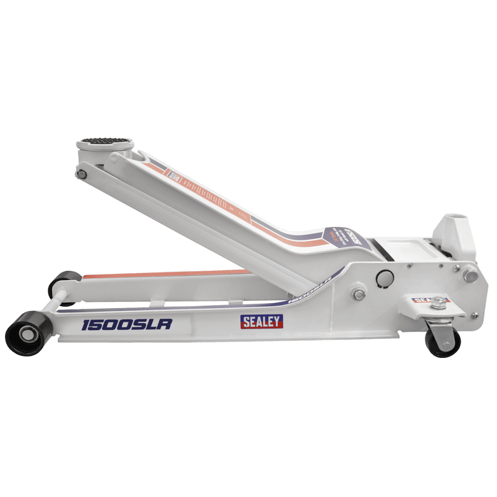 Low Profile Long Reach Rocket Lift Trolley Jack 1.5 Tonne Model No- 1500SLR