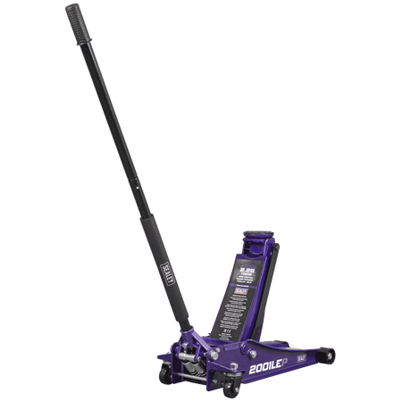 Low Profile Trolley Jack with Rocket Lift 2.25 Tonne - Purple Model No- 2001LEP
