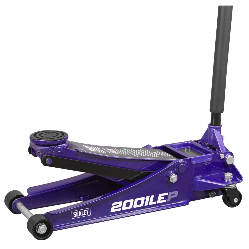 Low Profile Trolley Jack with Rocket Lift 2.25 Tonne - Purple Model No- 2001LEP