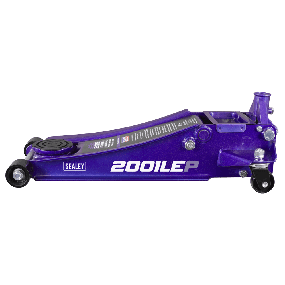 Low Profile Trolley Jack with Rocket Lift 2.25 Tonne - Purple Model No- 2001LEP