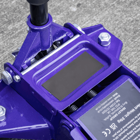 Low Profile Trolley Jack with Rocket Lift 2.25 Tonne - Purple Model No- 2001LEP