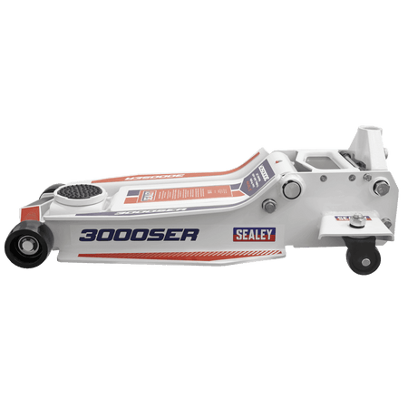 Low Profile Trolley Jack with Rocket Lift 3 Tonne Model No- 3000SER