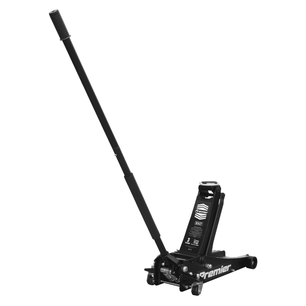 Premier Trolley Jack 3 Tonne & Axle Stands (Pair) 3 Tonne per Stand Combo Model No- 3040ABCOMBO