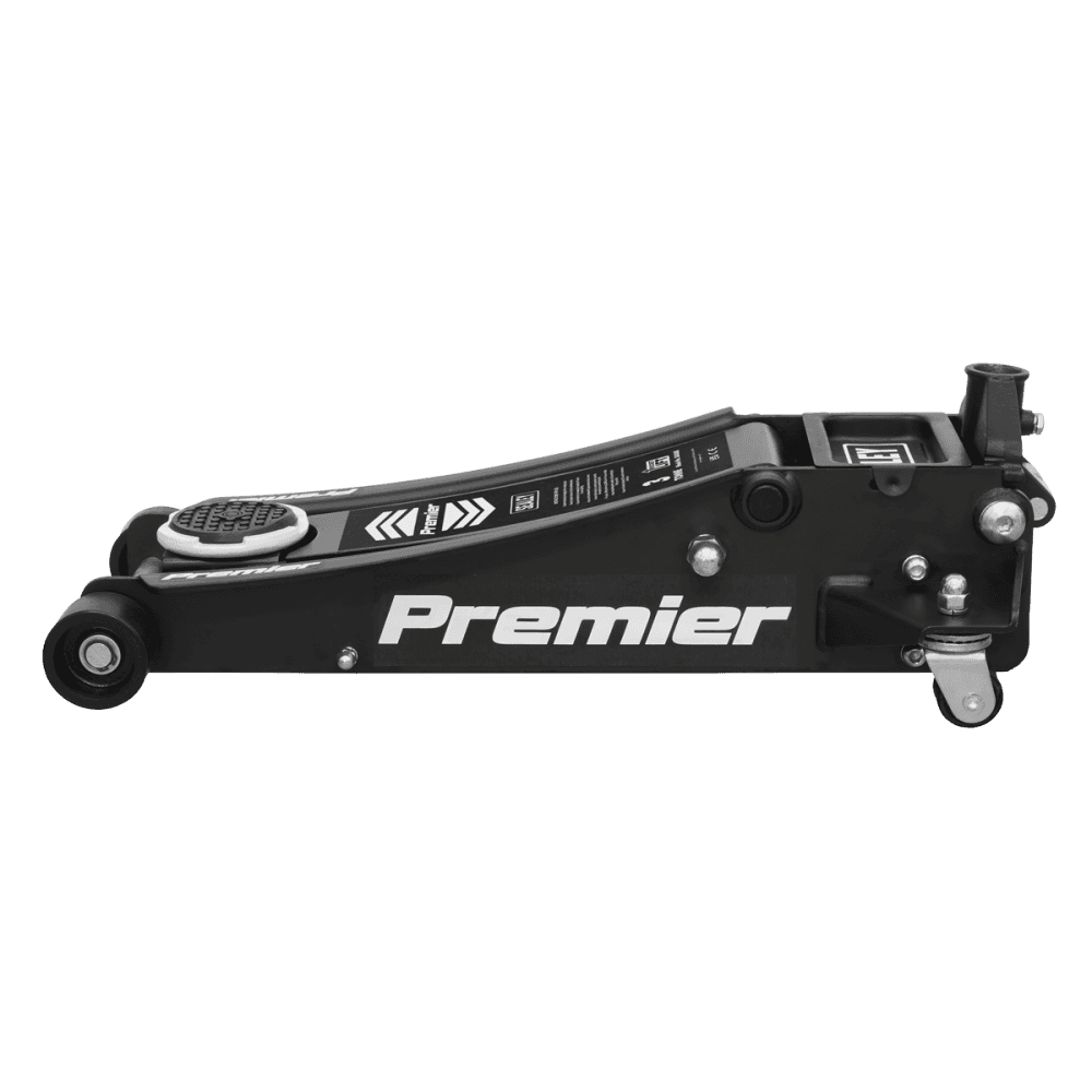 Premier Trolley Jack 3 Tonne & Axle Stands (Pair) 3 Tonne per Stand Combo Model No- 3040ABCOMBO