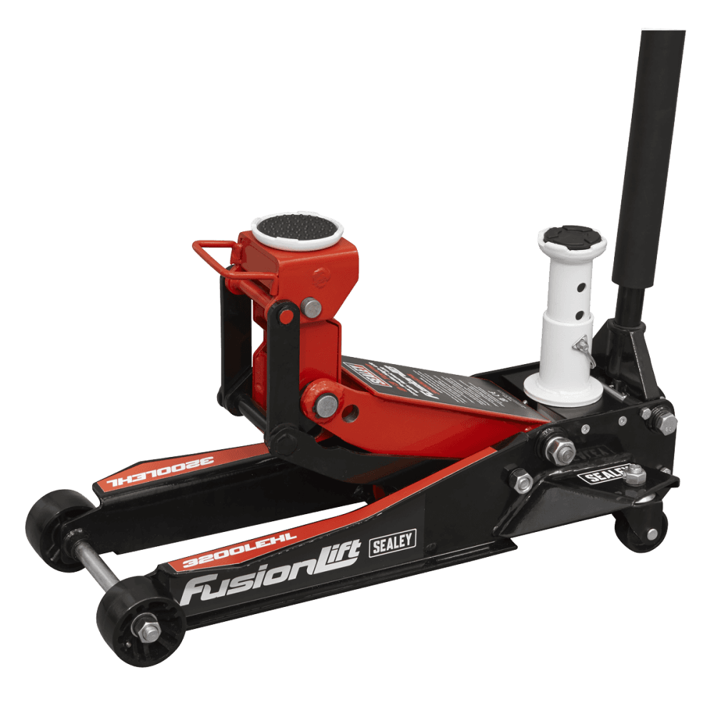 Low Profile High Lift Trolley Jack with Rocket Lift 2/3 Tonne Model No- 3200LEHL