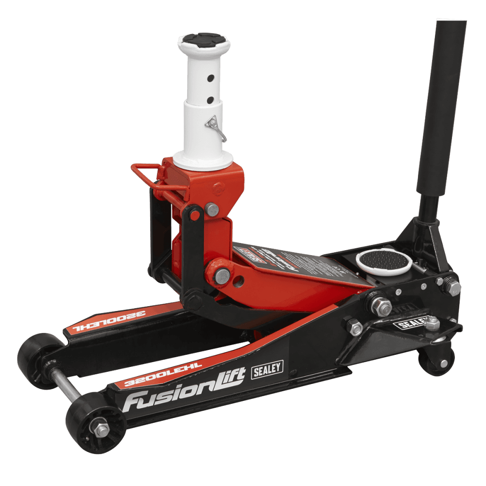 Low Profile High Lift Trolley Jack with Rocket Lift 2/3 Tonne Model No- 3200LEHL
