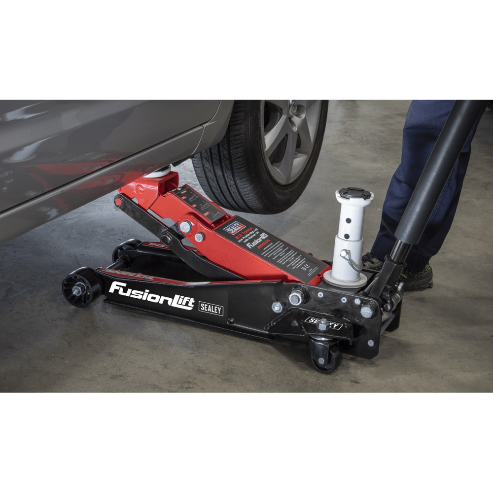 Low Profile High Lift Trolley Jack with Rocket Lift 2/3 Tonne Model No- 3200LEHL