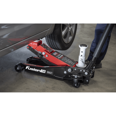 Low Profile High Lift Trolley Jack with Rocket Lift 2/3 Tonne Model No- 3200LEHL