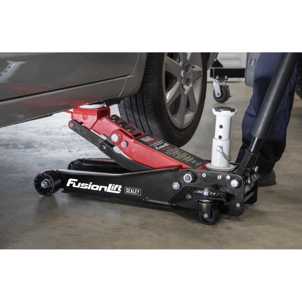 Low Profile High Lift Trolley Jack with Rocket Lift 2/3 Tonne Model No- 3200LEHL