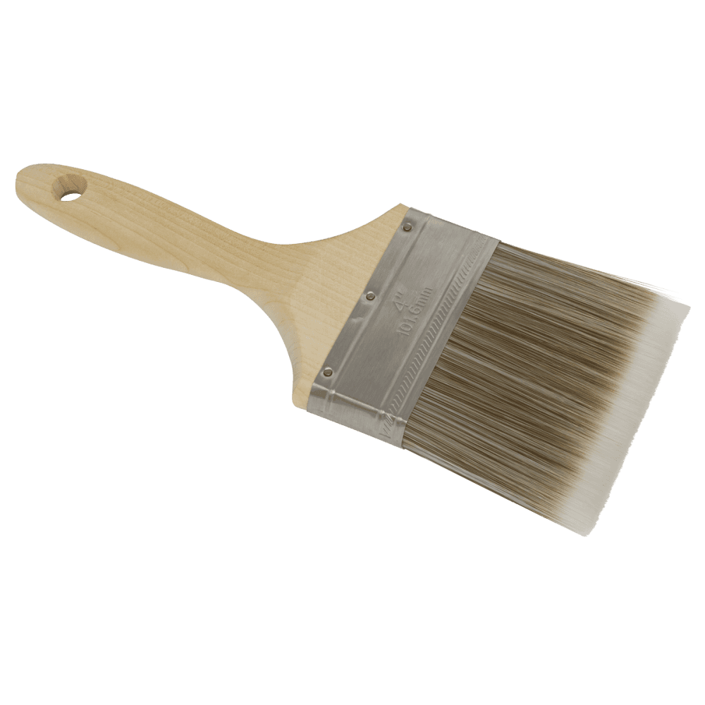 Wooden Handle Paint Brush 100mm Model No- SPBS100W