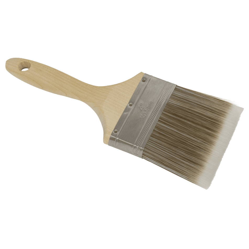 Wooden Handle Paint Brush 100mm Model No- SPBS100W