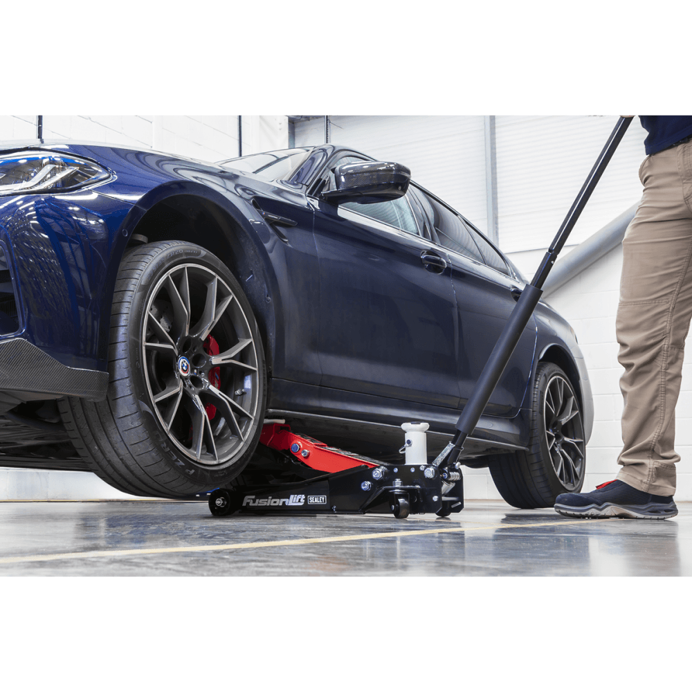 Low Profile High Lift Trolley Jack with Rocket Lift 2/3 Tonne Model No- 3200LEHL