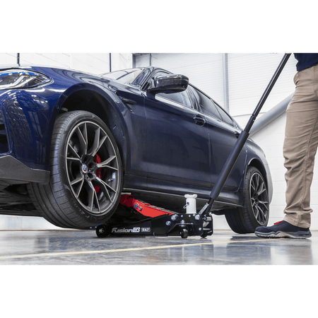 Low Profile High Lift Trolley Jack with Rocket Lift 2/3 Tonne Model No- 3200LEHL