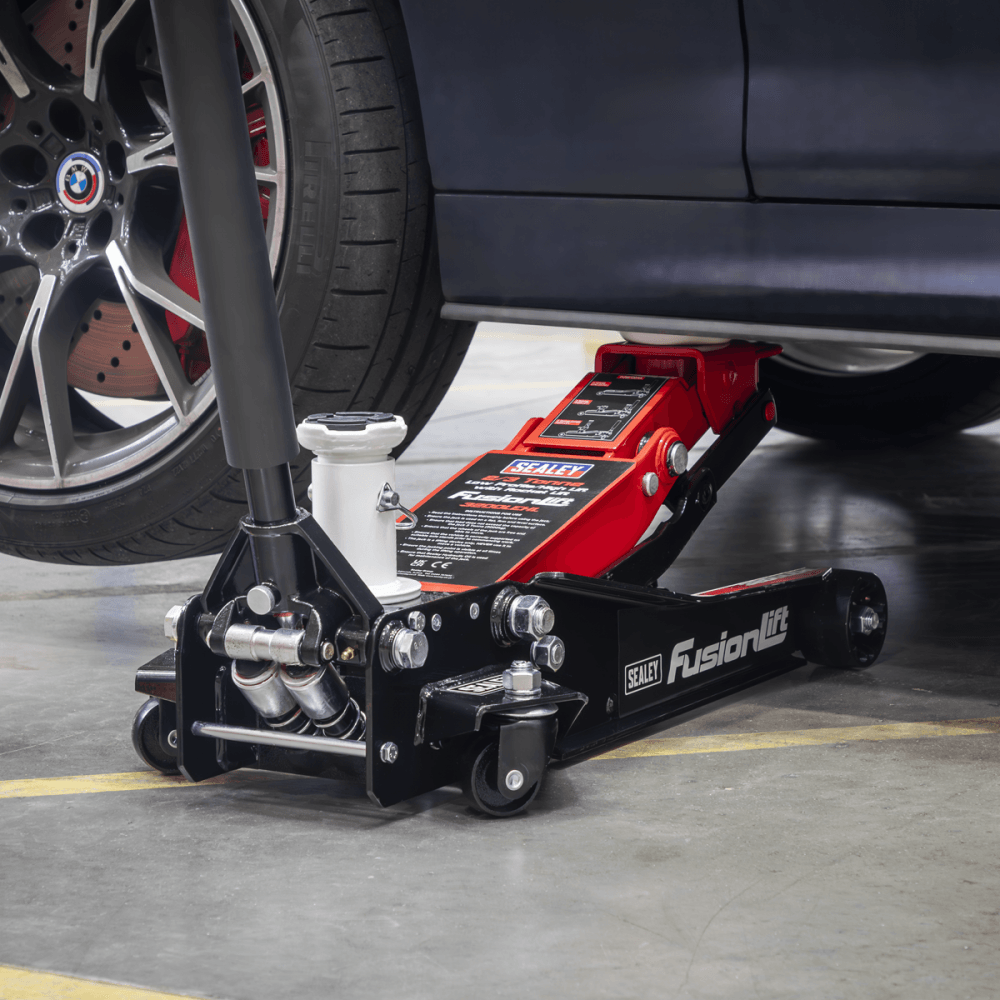 Low Profile High Lift Trolley Jack with Rocket Lift 2/3 Tonne Model No- 3200LEHL